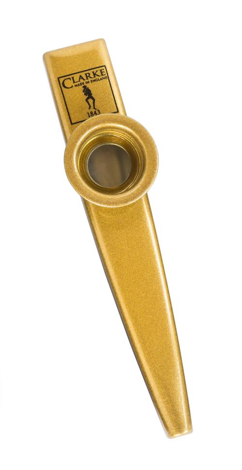 Kazoo Metal Dourado Blister Clarke Online