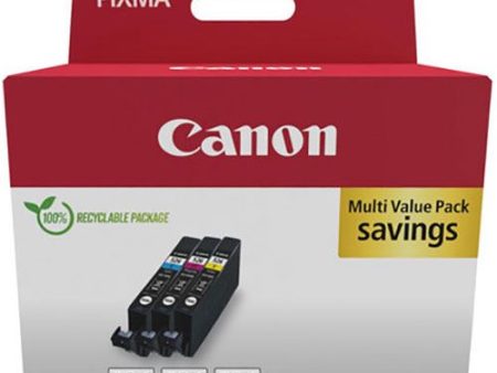 Multi-Pack Tinteiros Canon CLI-526  - Turquesa | Magenta | Amarelo Online Hot Sale