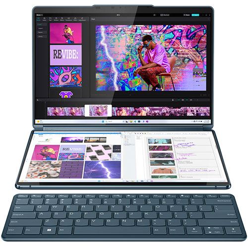 Computador Portátil Lenovo Yoga Book 9 13IMU9-324 | 13,3   | Ultra 7 155U | 32GB | 1TB SSD + Pen + Rato + Teclado + Capa Folio For Sale