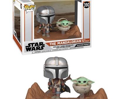 Funko Pop! Star Wars: TheMandalorian with The Child - 390 Cheap