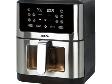 Fritadeira sem Óleo Jocca Air Fryer com Janela 2298  - 8L Online Sale