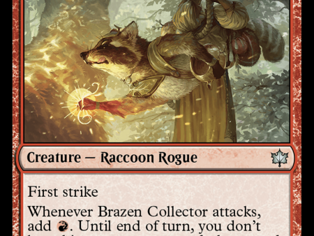 Brazen Collector [Bloomburrow] Discount