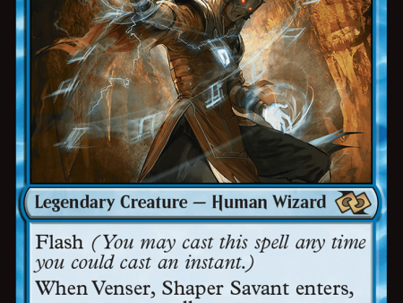 Venser, Shaper Savant (Anime) [Foundations Jumpstart] Discount