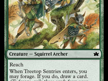 Treetop Sentries [Bloomburrow] Online