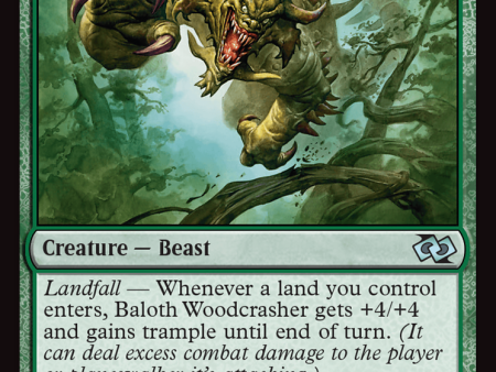 Baloth Woodcrasher [Foundations Jumpstart] For Cheap