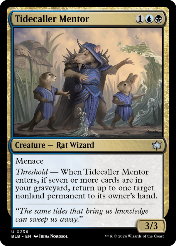 Tidecaller Mentor [Bloomburrow] Fashion