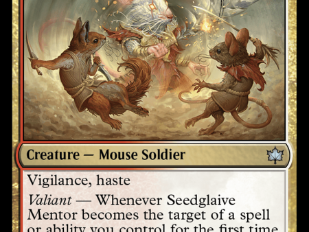 Seedglaive Mentor [Bloomburrow] For Cheap