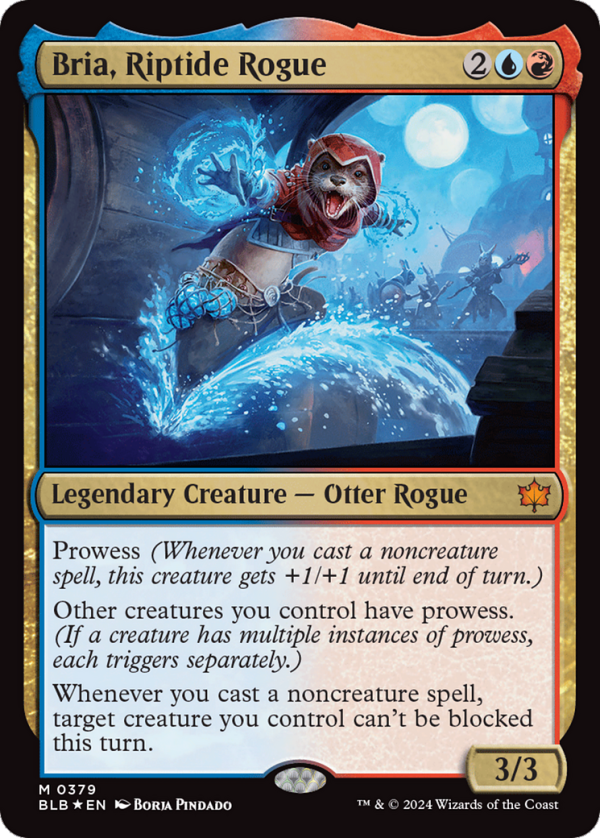 Bria, Riptide Rogue [Bloomburrow] For Cheap