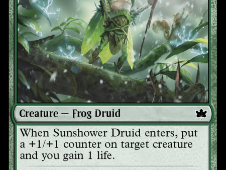 Sunshower Druid [Bloomburrow] on Sale