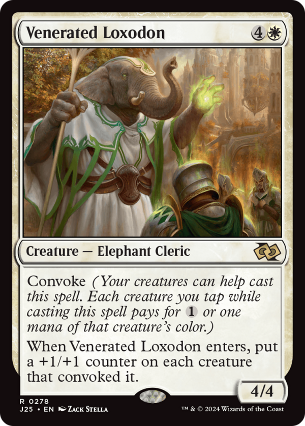 Venerated Loxodon [Foundations Jumpstart] Supply