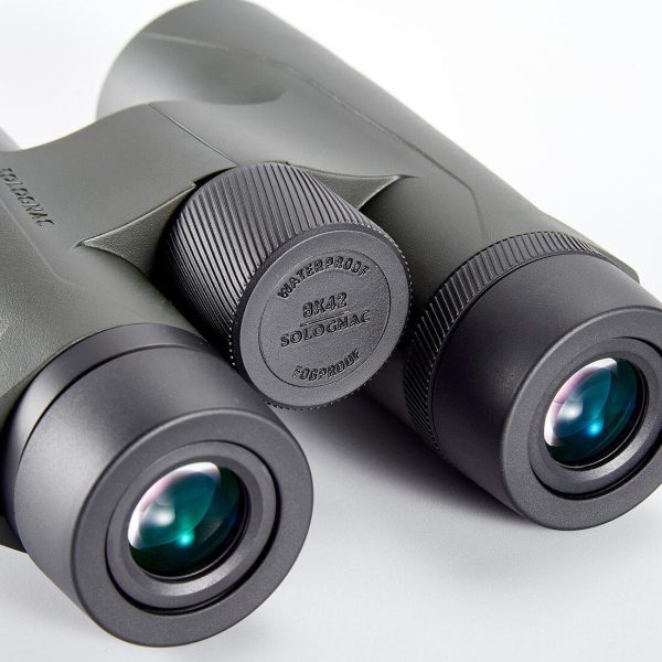 Waterproof hunting binoculars 500 8x42 - khaki on Sale