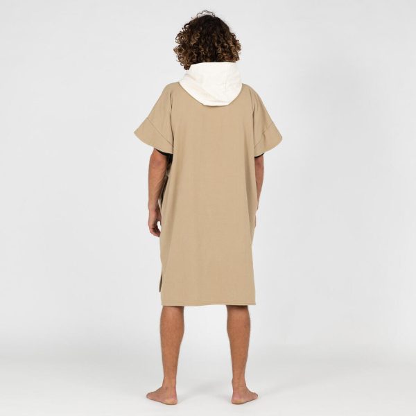 Adult Surf Poncho 86 x 110cm - 500 Sand Fashion