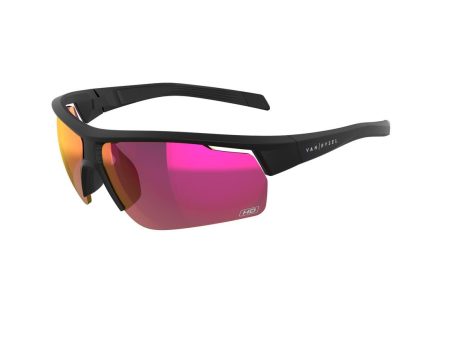 Adult Cycling Sunglasses High-Definition Cat 3 - RoadR 500 Black Cheap