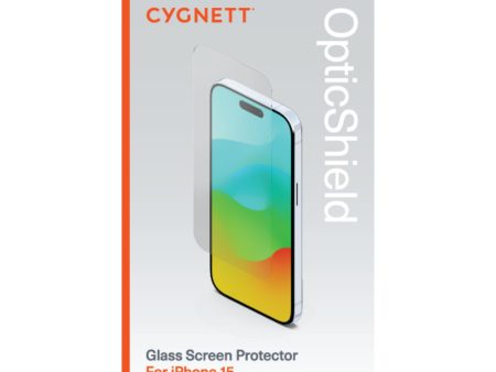 Cygnett OpticShield Shield Screen Protector for iPhone 15 Online Sale