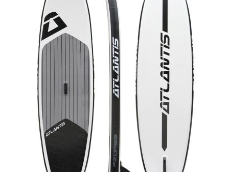 Atlantis Grey Inflatable SUP Set (SUP, Cover Bag, Paddle & Pump) - 10 2 For Sale