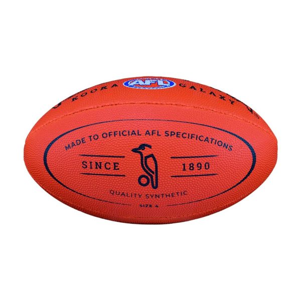 Kookaburra Galaxy Synthetic AFL Football Red - Size 4 Hot on Sale