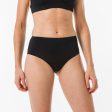 Women s High-waisted Surfing Swimsuit Bottoms - Romi Black Sale