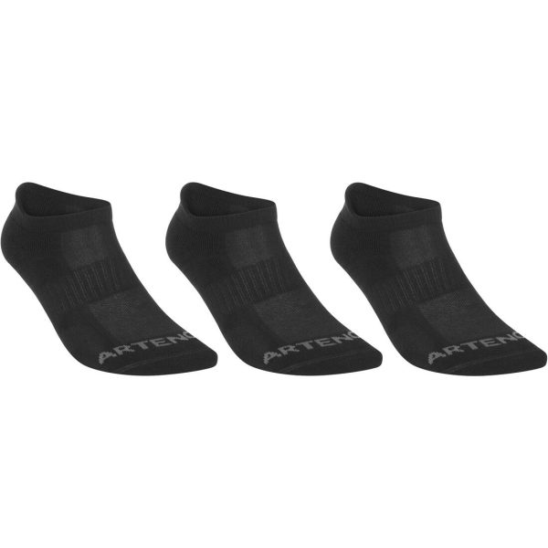 Adult Racquet Sports Socks Low 3-pack - RS 500 Supply