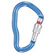 Climbing & Mountaineering Secure Screw Snap Hook - Goliath HMS Blue Sale