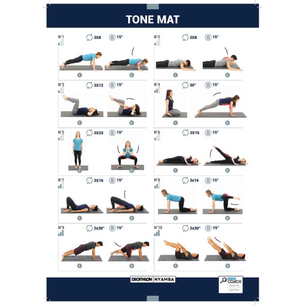 Domyos 8mm Pilates Mat Online