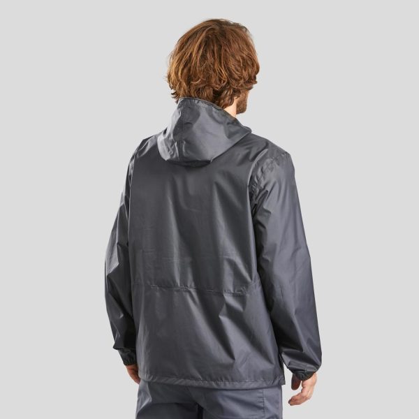 Raincut Men s Hiking Jacket Waterproof - NH 100 For Discount