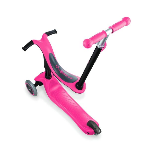 Globber GO-UP Sporty Kids Scooter - Deep Pink Cheap