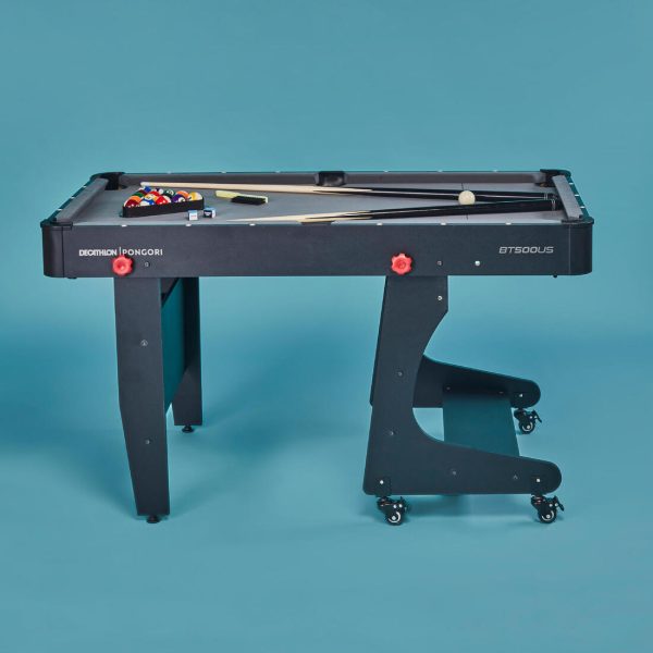 Folding American Pool Table BT 500 US - Grey For Discount