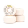 99A Conical Skateboard Wheels 52mm 4-Pack - Ivory Fashion