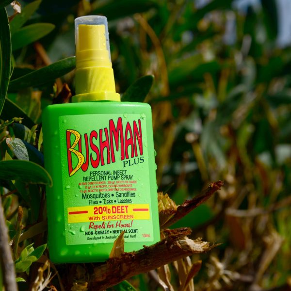 Bushman Plus Personal Insect Repellent Pump Spray 100ml Online now