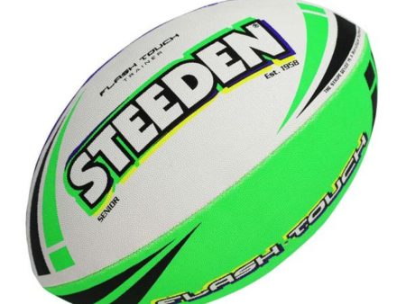 Steeden Flash Touch Rugby Ball Senior Size Hot on Sale