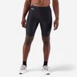 Men s Running Tight Shorts - Kiprun Run 100 Black Online Hot Sale