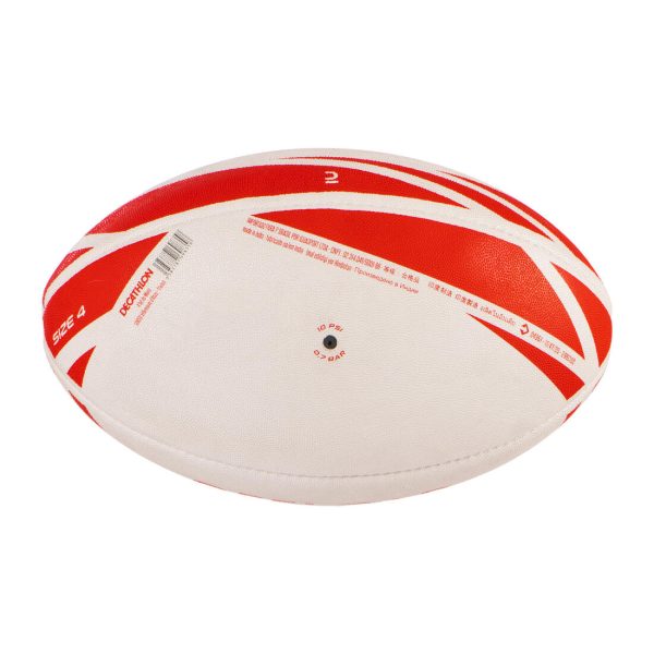 Rugby Ball Size 4 R100 Training - Red Sale