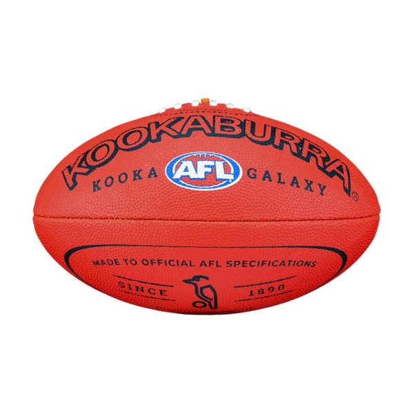 Kookaburra Galaxy Synthetic AFL Football Red - Size 5 Online