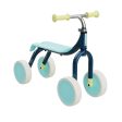 Btwin Convertible 2-in-1 Ride-On to Balance Bike - Blue Cream Discount