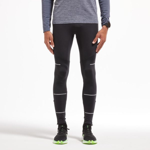 Kiprun Dry Men s Running Tights - Black Online Sale