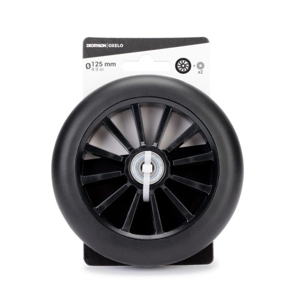 1 Wheel + Bearing for MID 1, MID 3, MID 5, PLAY 3 & PLAY 5 (front) Scooters - 125mm on Sale