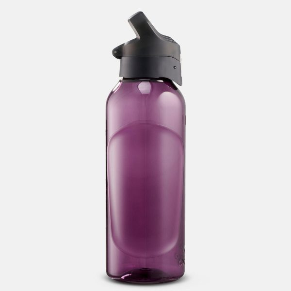 Plastic Hiking Flask w  Quick Opening Cap 0.8L - MH500 Purple on Sale