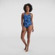 Speedo Women s Hyperboom Allover Medalist Swimsuit Sale