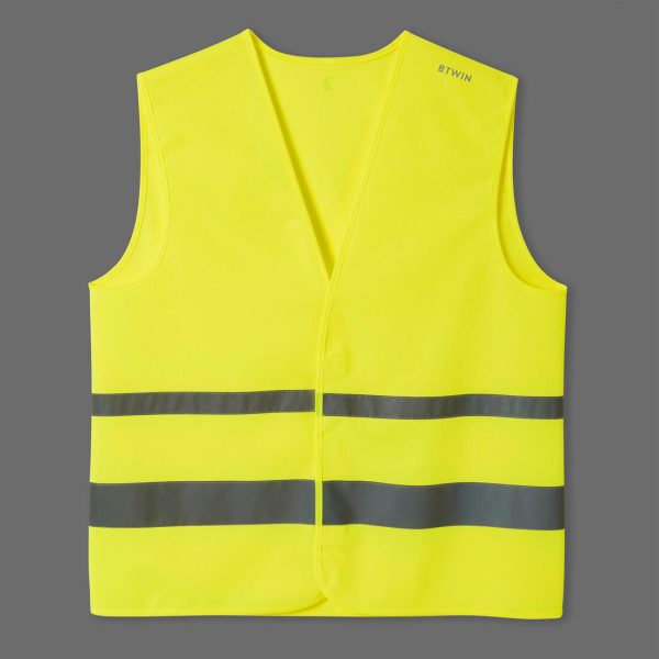 Adult High Visibility Cycling Safety Vest 560 - Neon Yellow For Discount