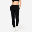 Women s Fitness Jogging Bottoms 100 - Black Online now