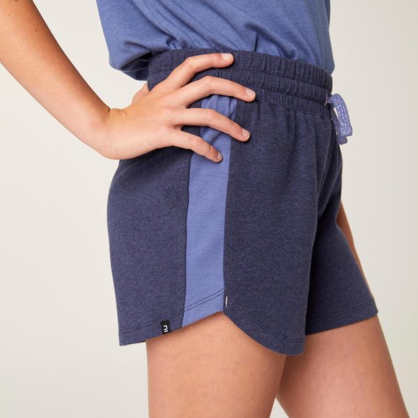 Girls  Cotton Shorts - Blue For Sale