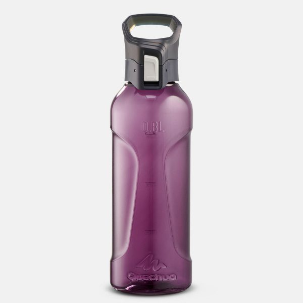 Plastic Hiking Flask w  Quick Opening Cap 0.8L - MH500 Purple on Sale