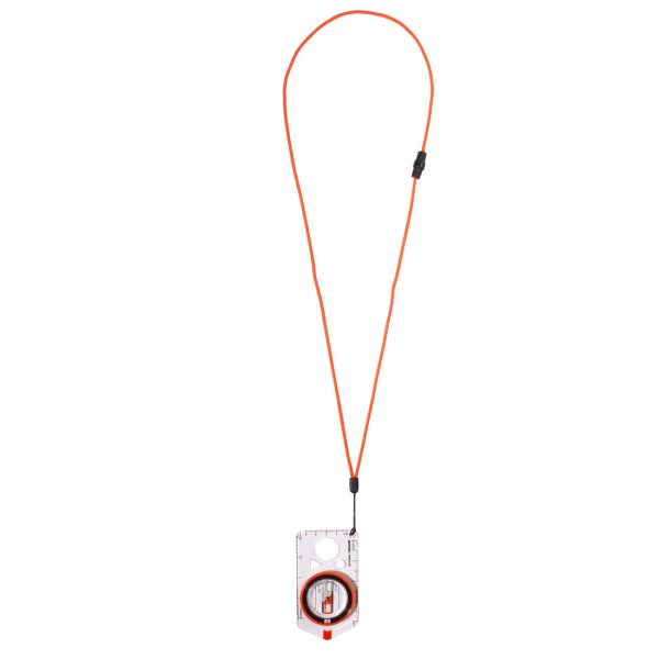 Baseplate Orienteering & Hiking Compass - Explorer 500 Orange Supply