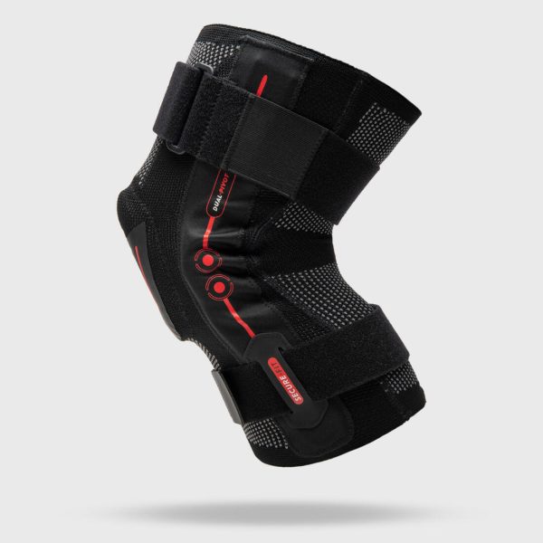 Tarmak R900  Adult Right Left Knee Ligament Brace - Black Hot on Sale