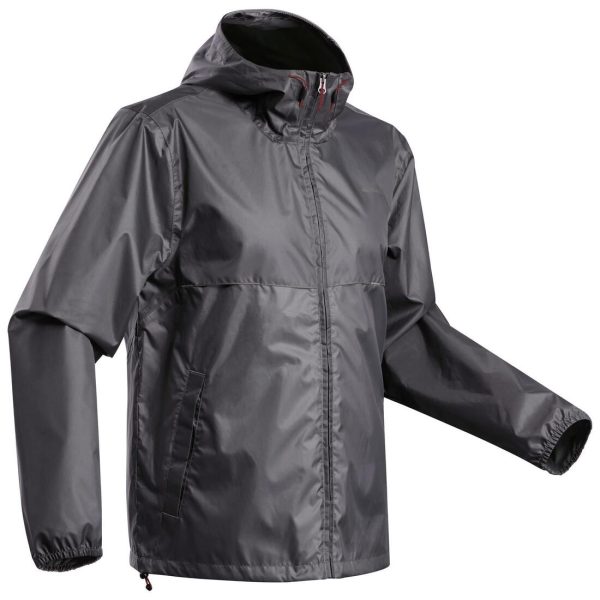 Raincut Men s Hiking Jacket Waterproof - NH 100 For Discount