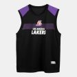 Kids  Sleeveless Basketball Base Layer Jersey UT500 NBA Los Angeles Lakers Black For Discount