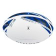 Rugby Ball R100 Training Size 5 - Blue Hot on Sale