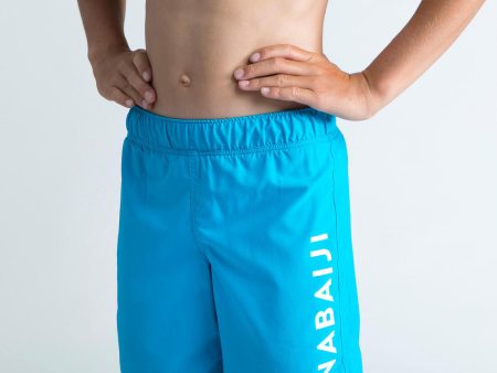 Boy’s Swimming Shorts - 100 Basic on Sale