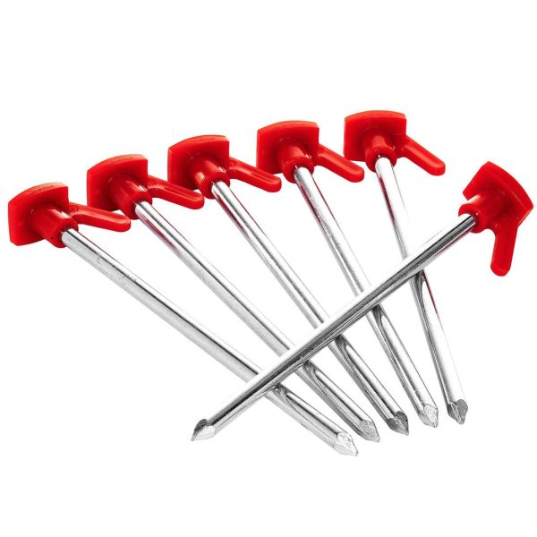 Camping Tent Pegs 6-pack For Discount