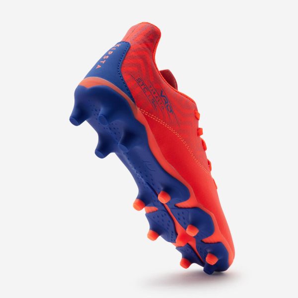 Kipsta Viralto I FG Kid s Soccer Boots - Dry Ground - Laced - Orange Blue on Sale